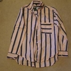 Stripe long sleeve shirt